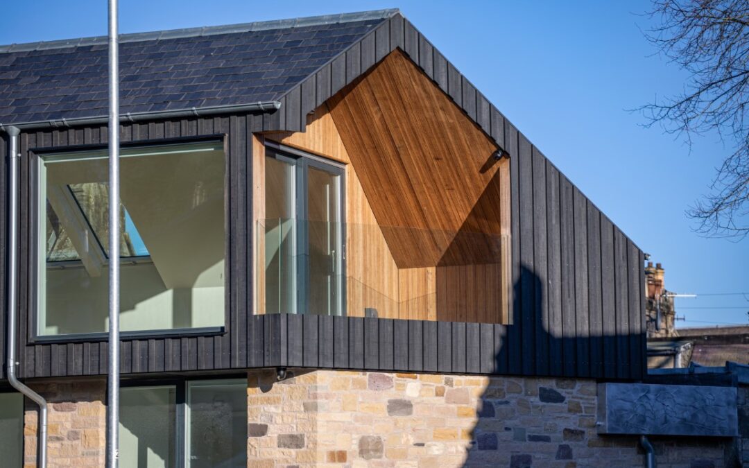 New Build House, Scottish Borders, Conservation Village